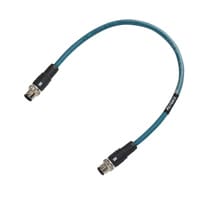 OP-88789 - สายเคเบิล Ethernet M12, D-code, ตัวผู้ / M12, D-code, ตัวผู้  2 ม.